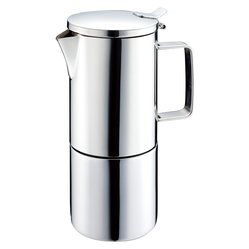 Stainless Steel Stovetop Espresso Maker Moka Pot for All Stoves