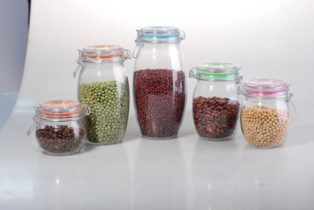 Glass Canister Storage Jar