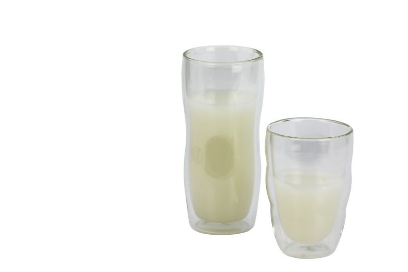 High Borosilicate Double Wall Cartoon Coffee Cup