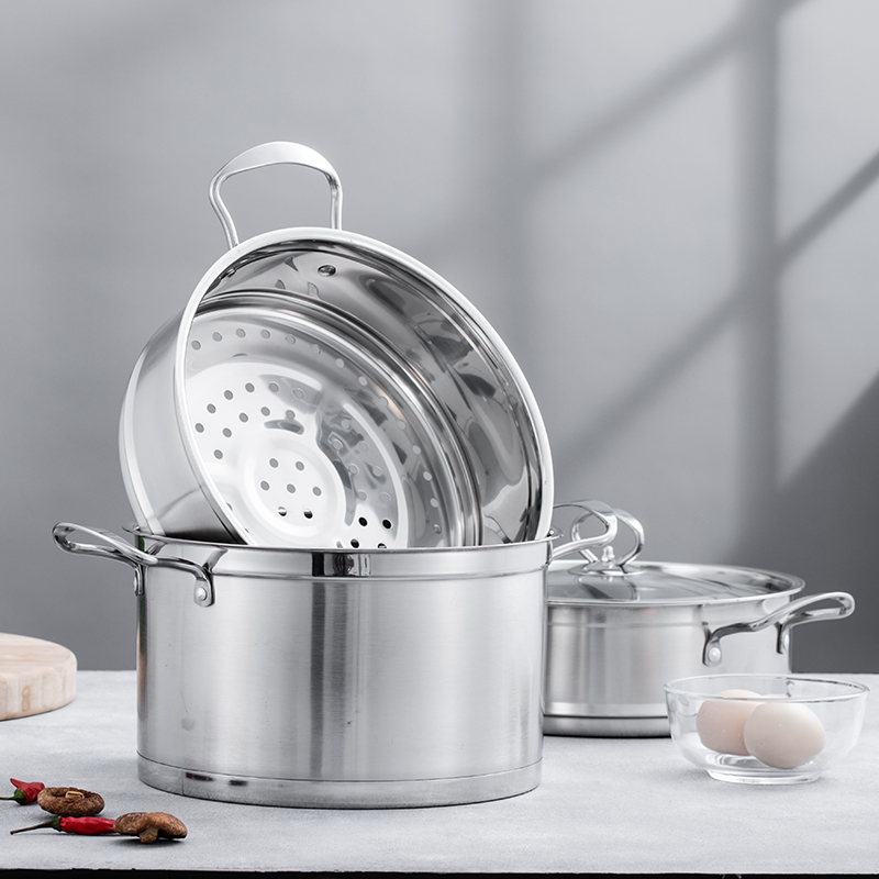 Stainless steel steamer