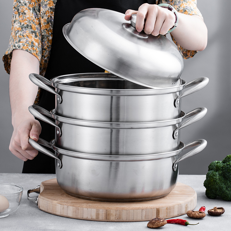 Stainless steel steamer