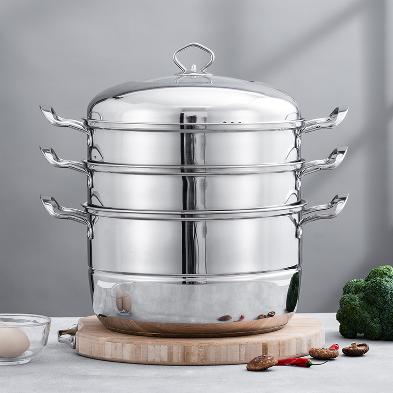 Stainless steel steamer