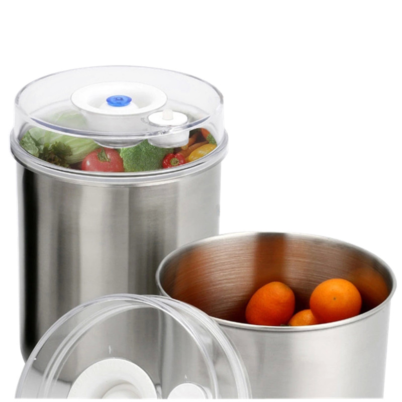 Vacuum Food Storage Container Set with Press Pump