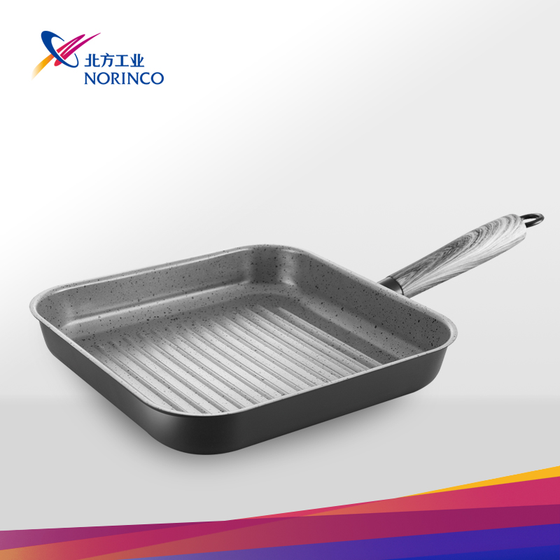 Non-stick Cookware Set: Fry Pan, Sauce Pan, Wok, Crepe Pan, Grill Pan