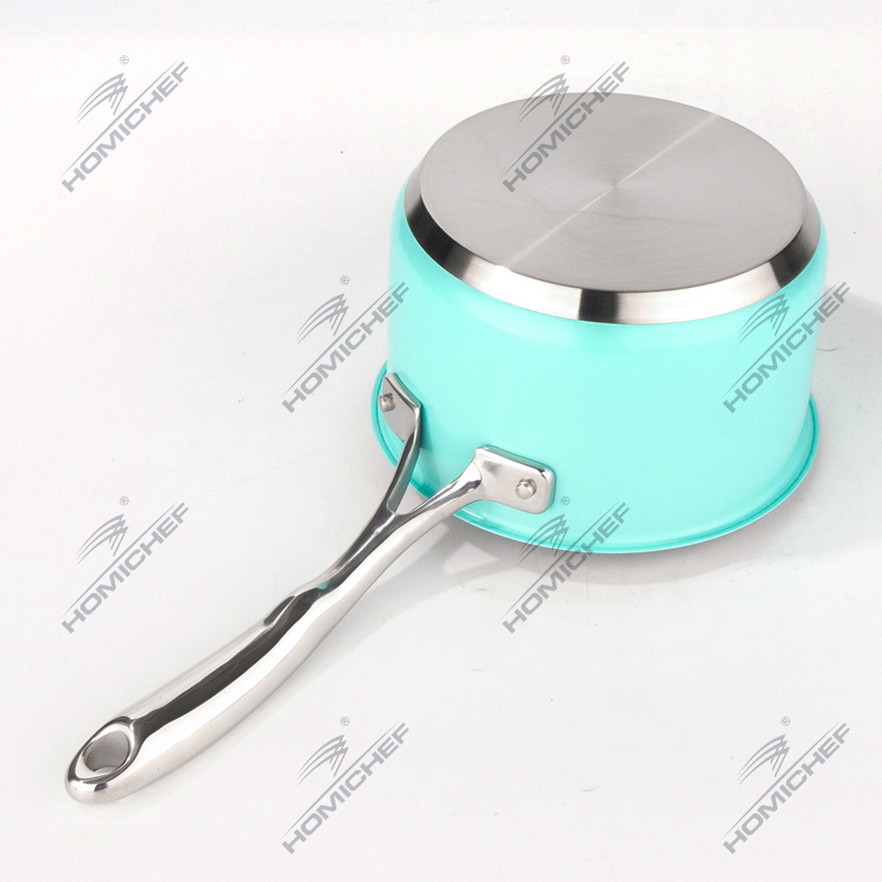 Painted Stainless Steel Cookware Set