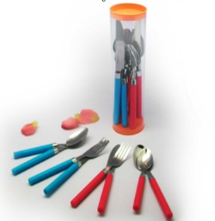 Flatware Set with PP Handle and Stainless Steel Cutlery
