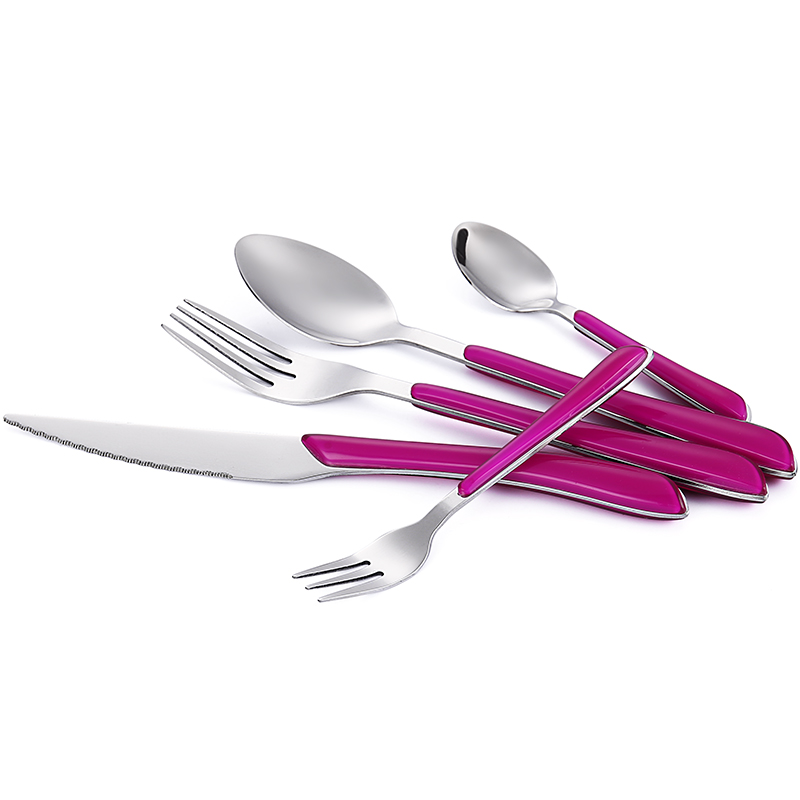 Stainless Steel Cutlery Flatware Silverware Set for Wedding, Restaurant, Hotel