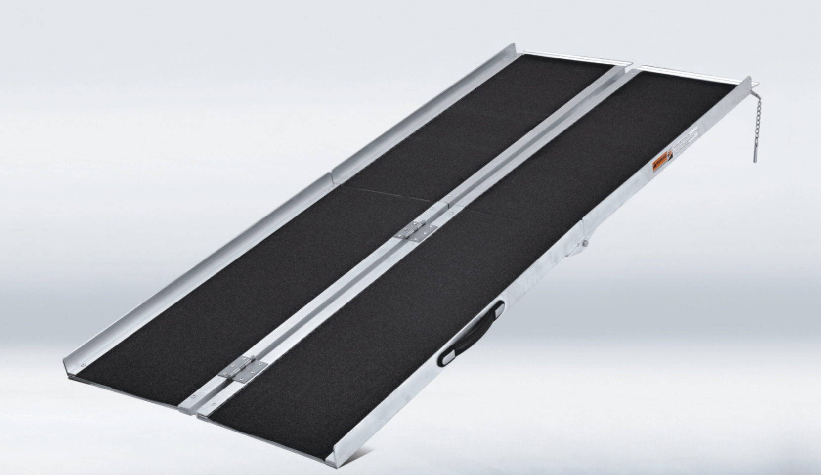 Multi folding wheelchair ramp