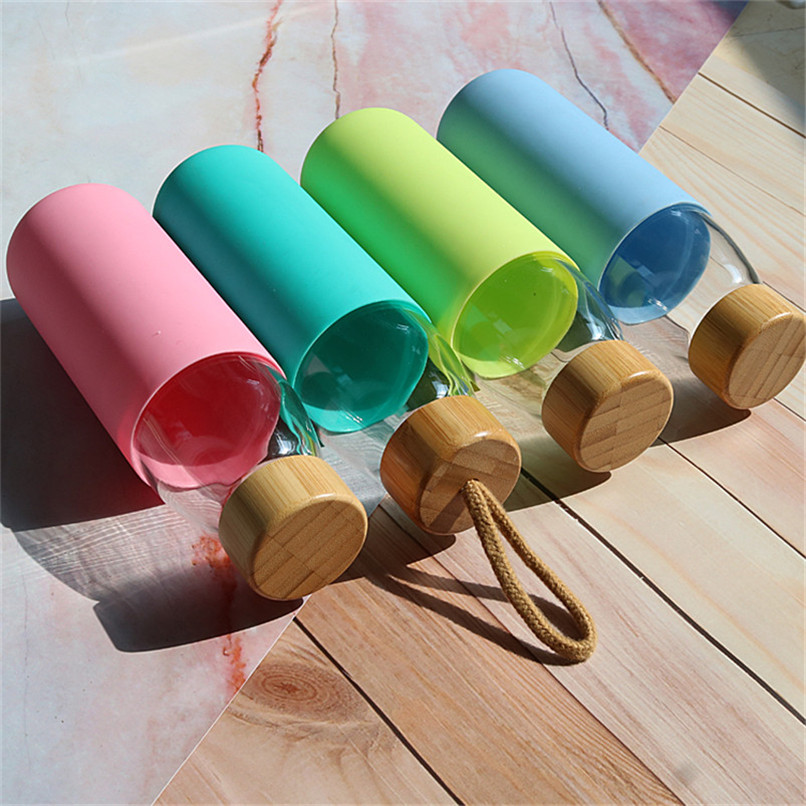 Glass Water Bottle