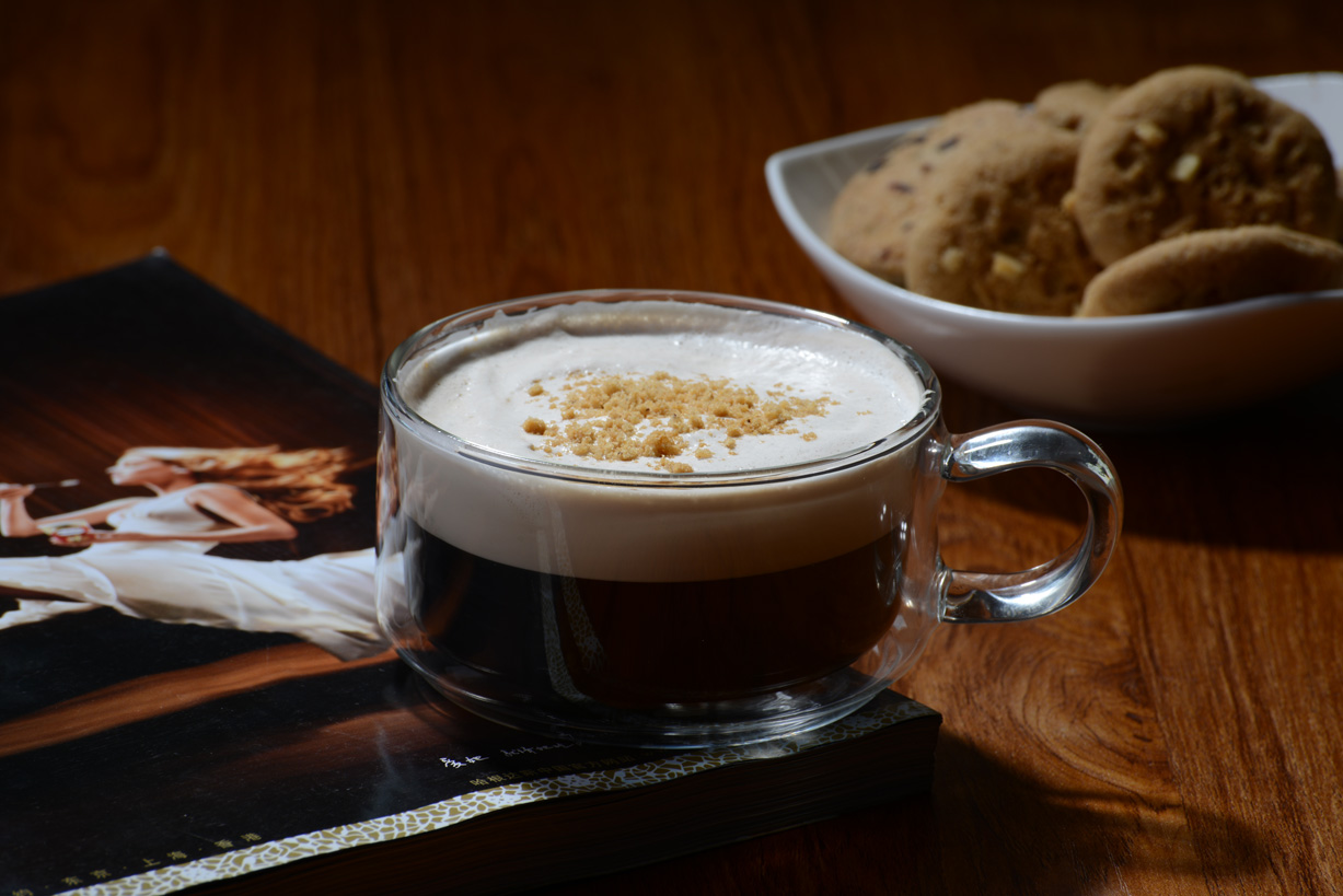 High Borosilicate Glass Double Wall Coffee Cup
