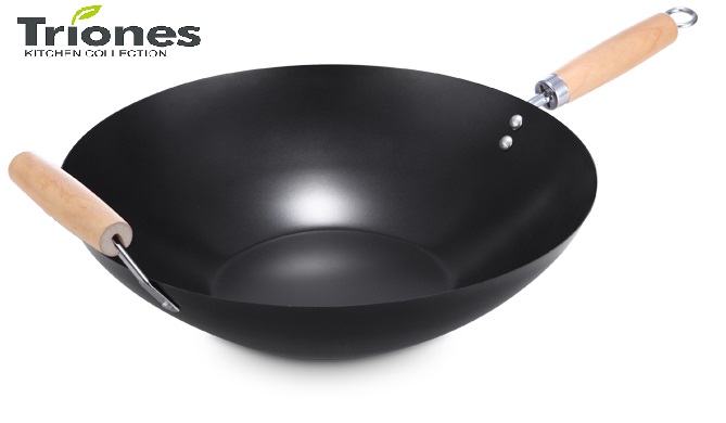 35cm wok with handle