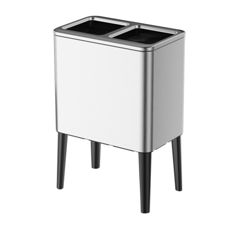Stainless Steel Foot Pedal Trash Bin