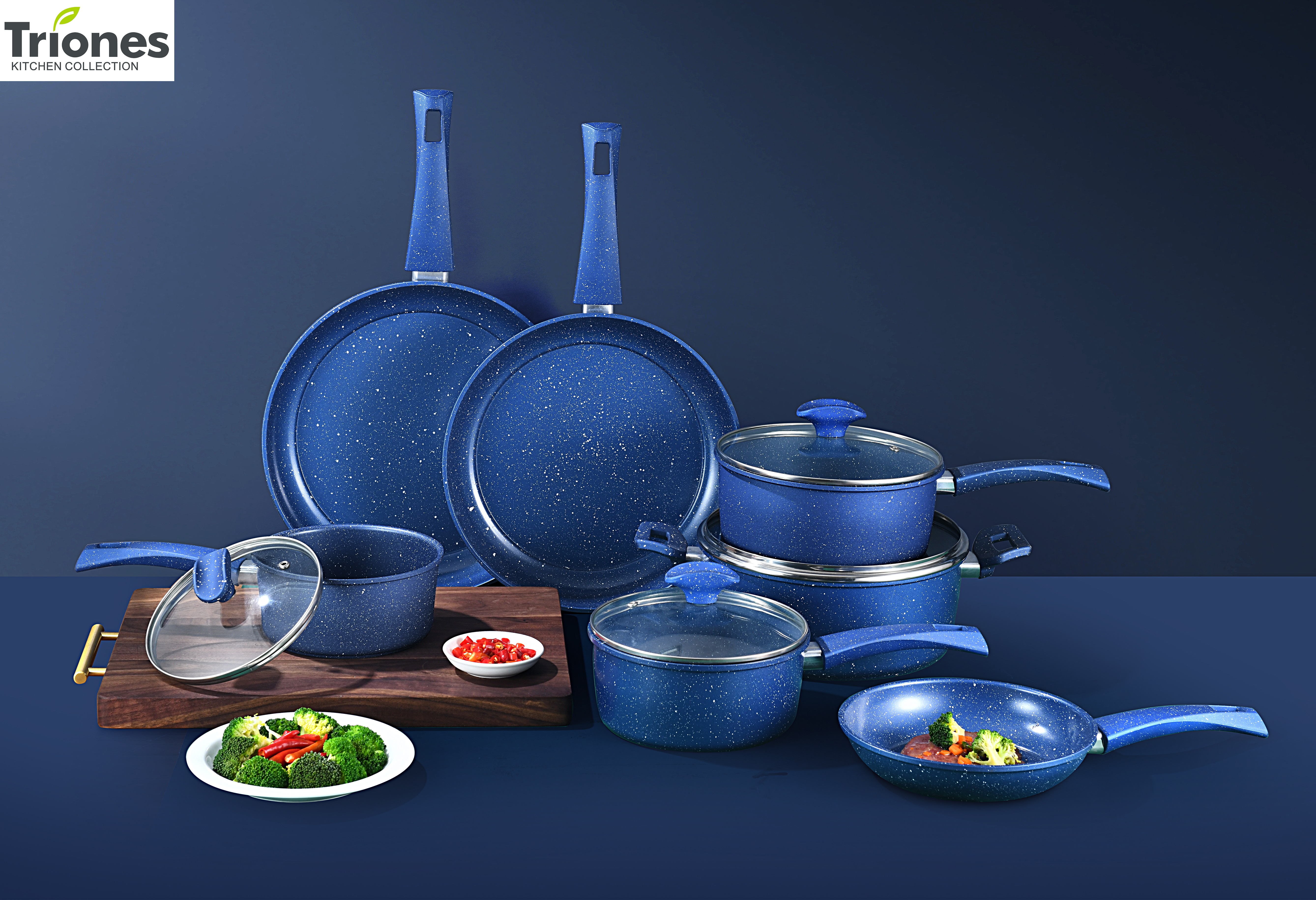 13-piece forged steel set