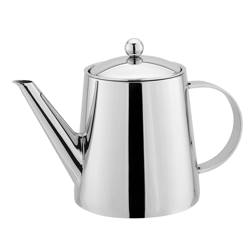 Stainless Steel Single Wall Insulated Thermal Tea Maker Teapot with Removable Infuser