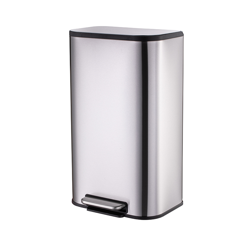 Stainless Steel Soft Close Foot Pedal Trash Can