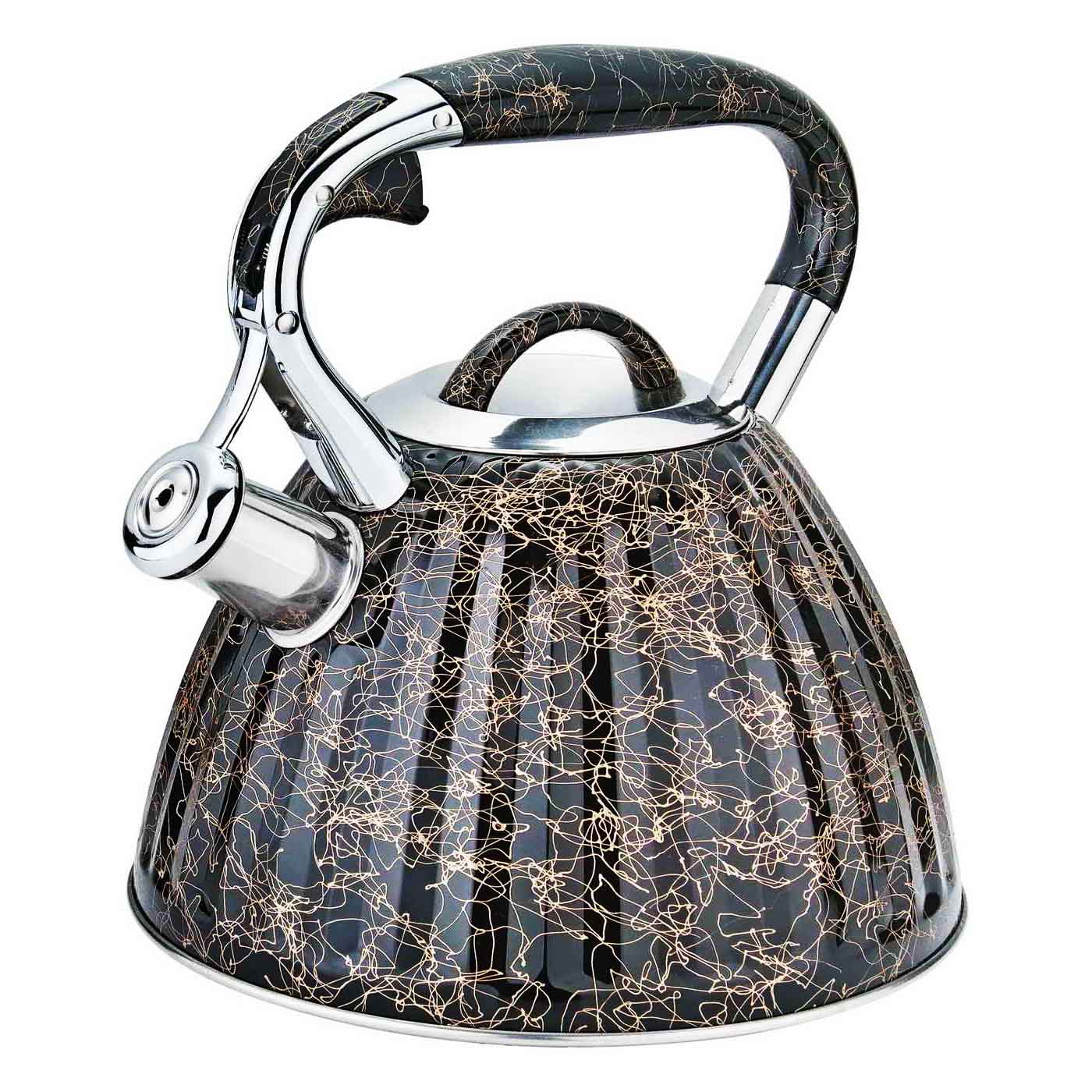 3.0L Stainless Steel Conic Whistling Kettle
