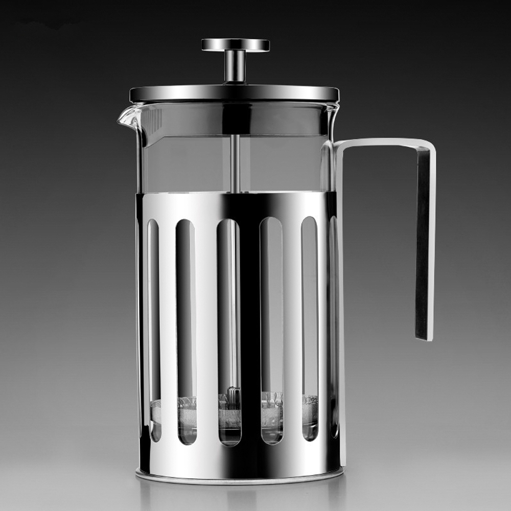 Stainless Steel Tea Maker French Press Coffee Plunger