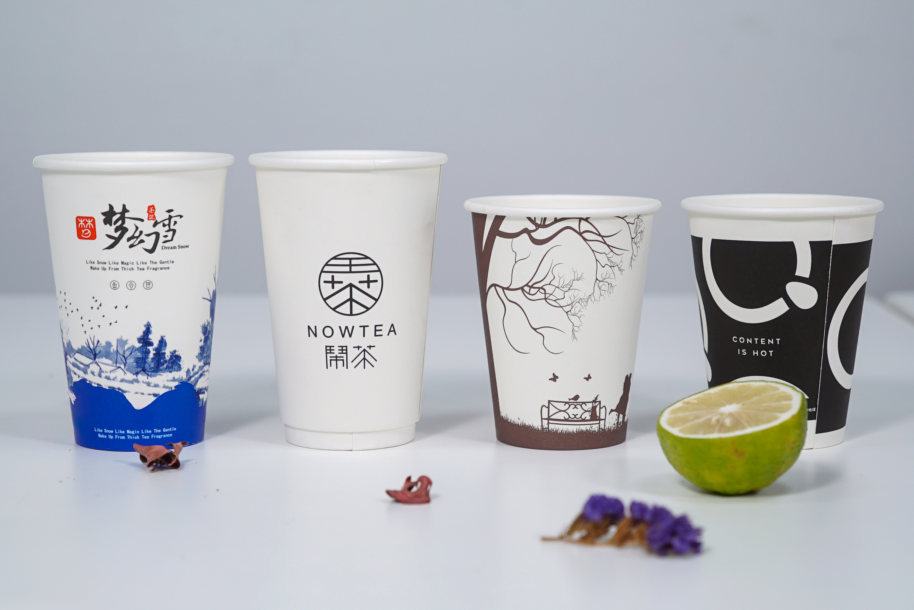 Custom Disposable Paper Coffee Cups