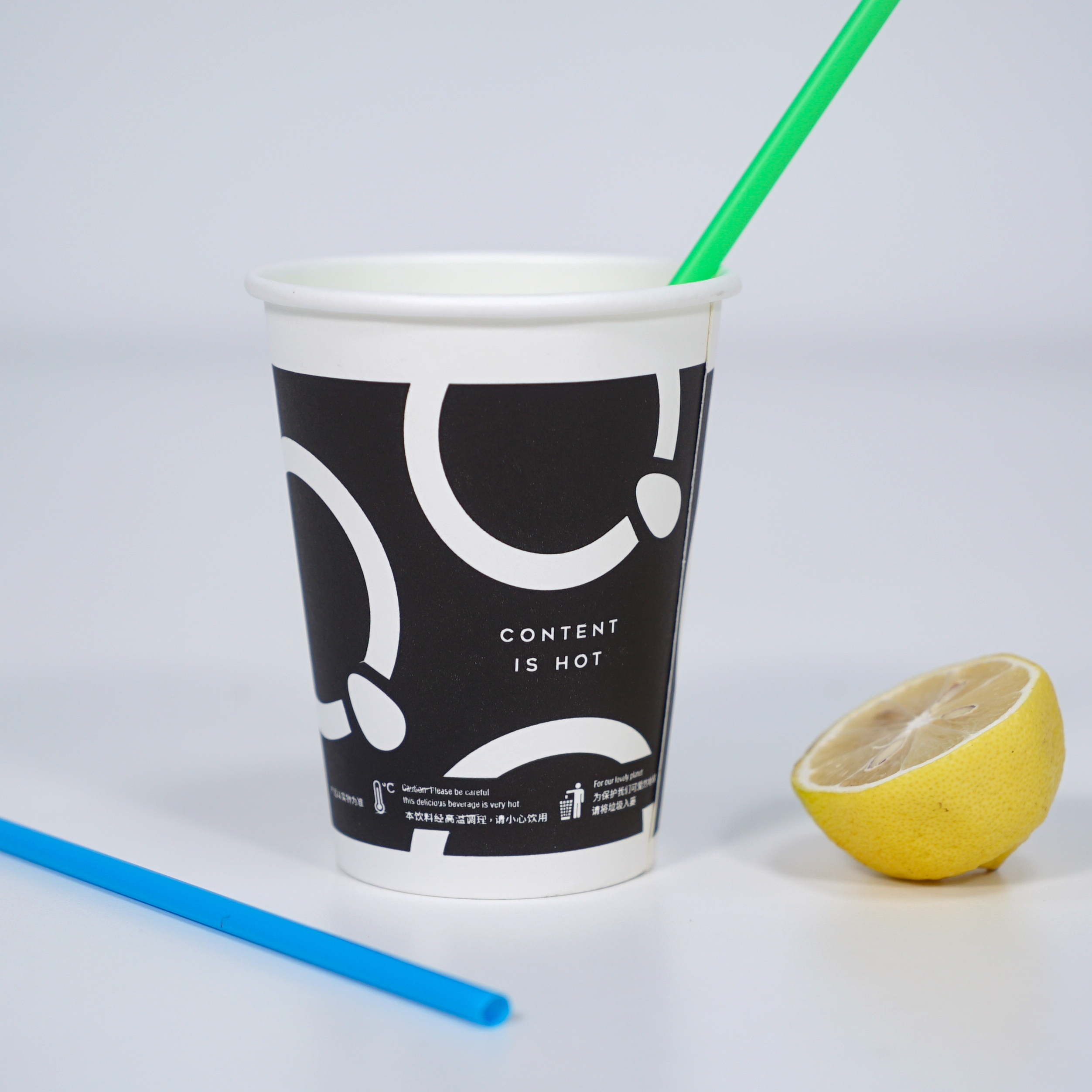 High Quality Disposable Double Wall Paper Coffee Cups with Heat Insulation