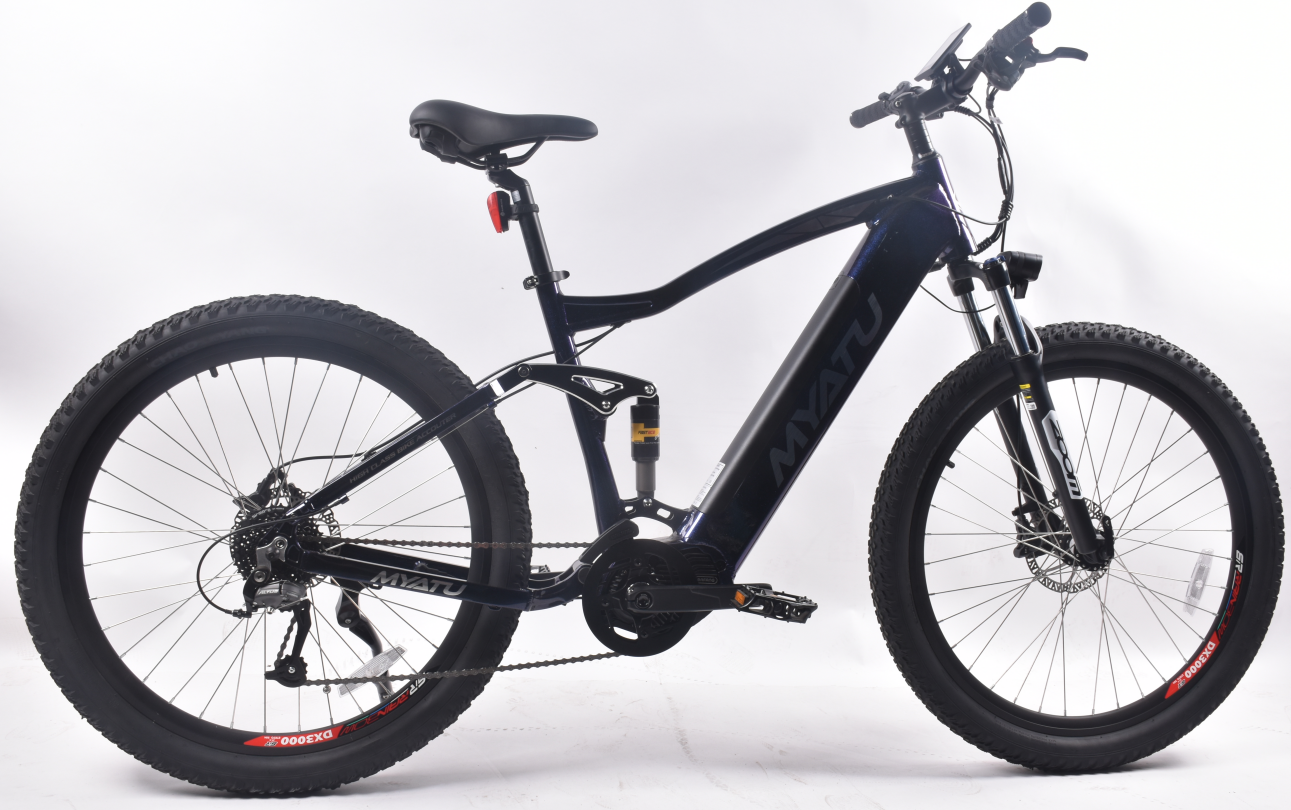 M1015 27.5" Electric Mountain Bike with 500W Mid-Motor