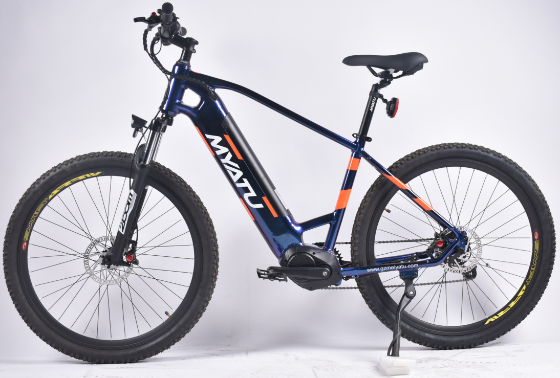 M101504 Electric Bicycle with Aluminum Alloy Frame and Shimano 9-Speed Derailleur