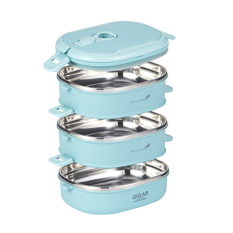304 Stainless Steel Food Grade Portable Lunch Box