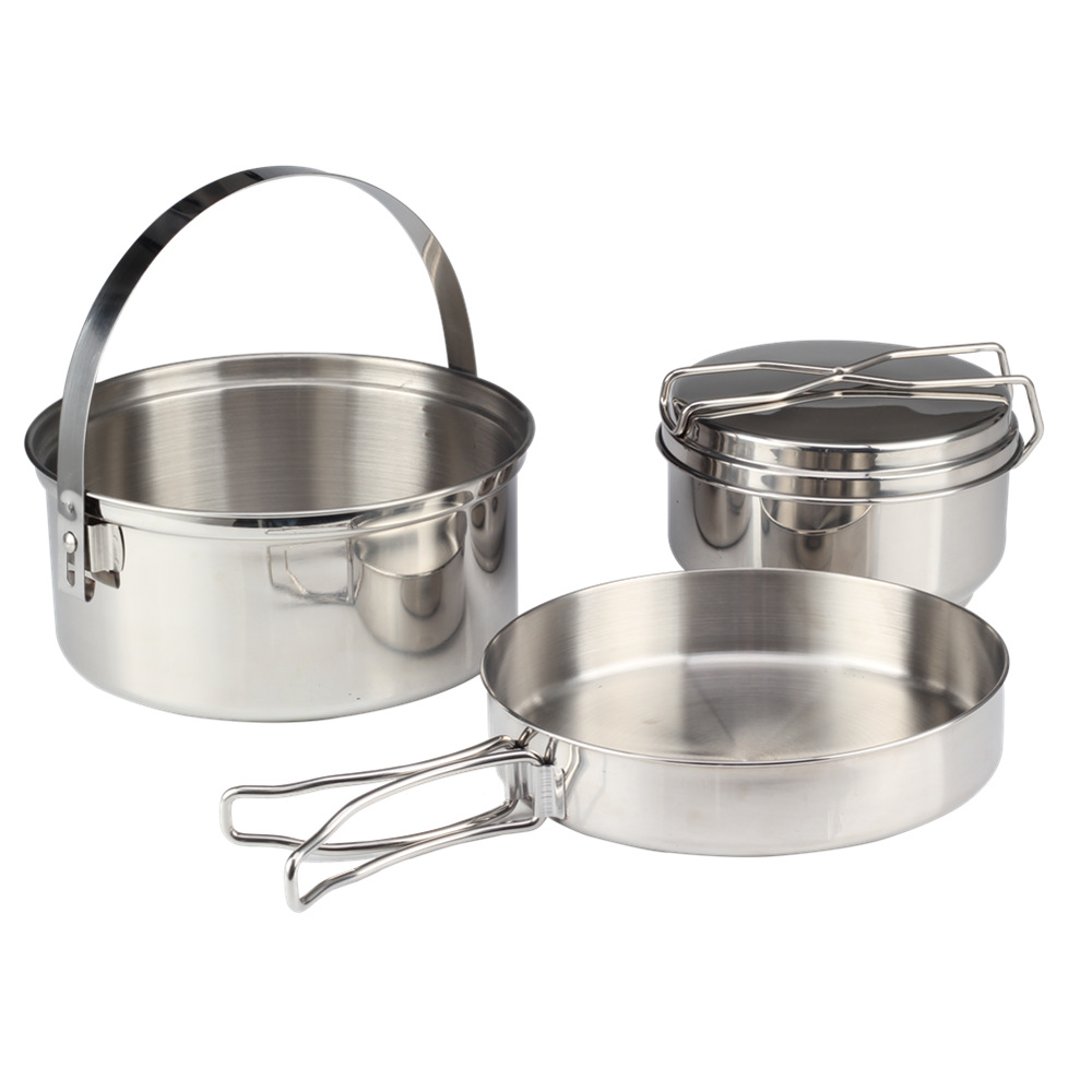 Outdoor Cookware and Lunch Box Set