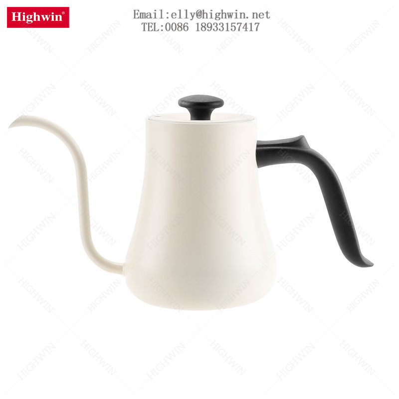 Stainless Steel Coffee Kettle with Thermometer