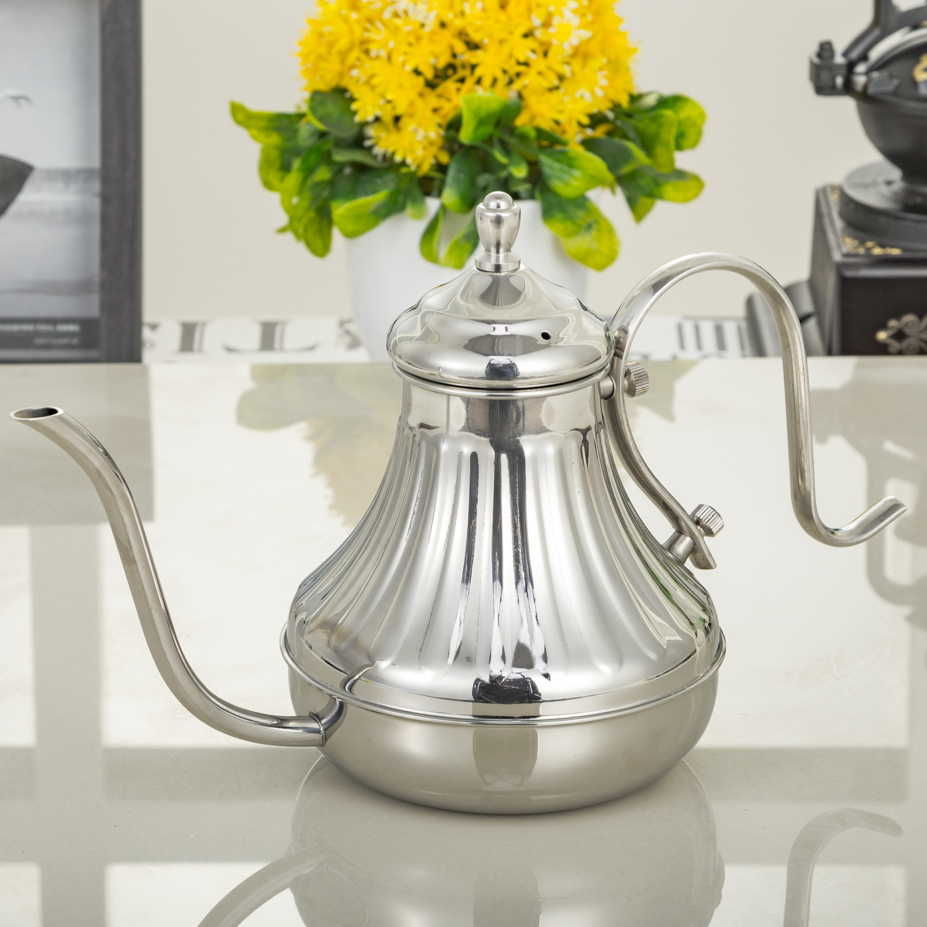 420ML Stainless Steel Gooseneck Pour Over Coffee Kettle