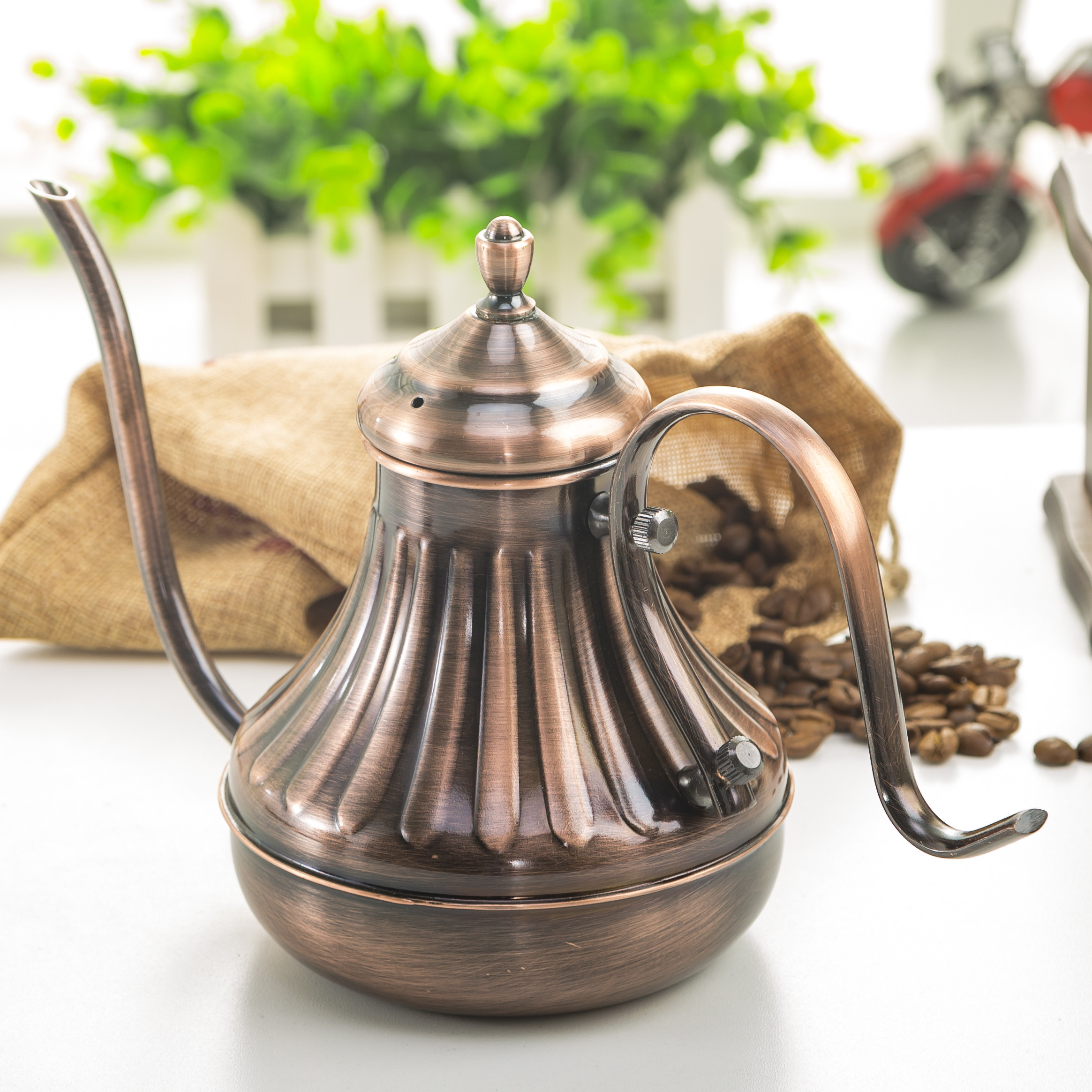 420ML Stainless Steel Gooseneck Pour Over Coffee Kettle