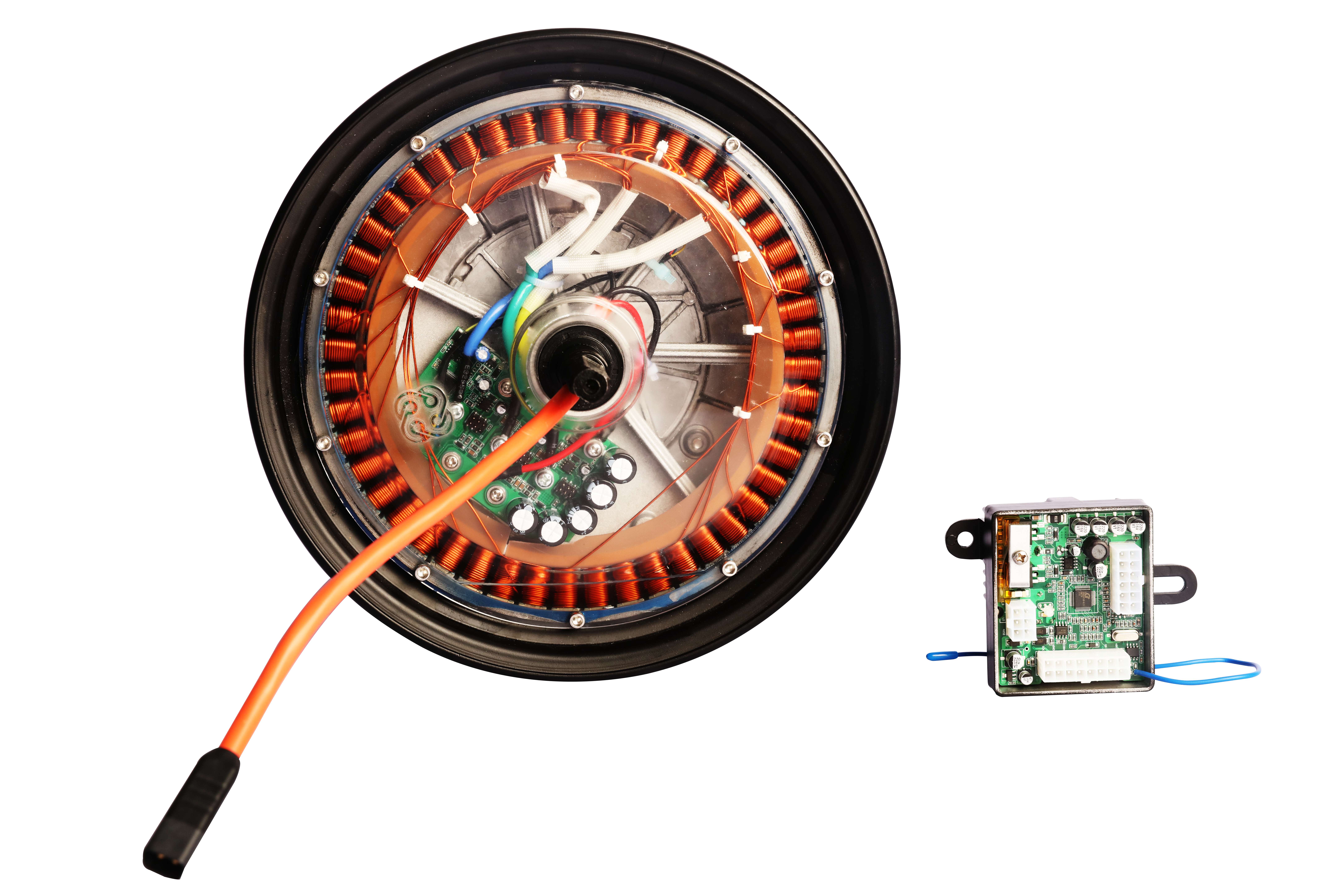 Integrated Motor System with Controller and Anti-Theft