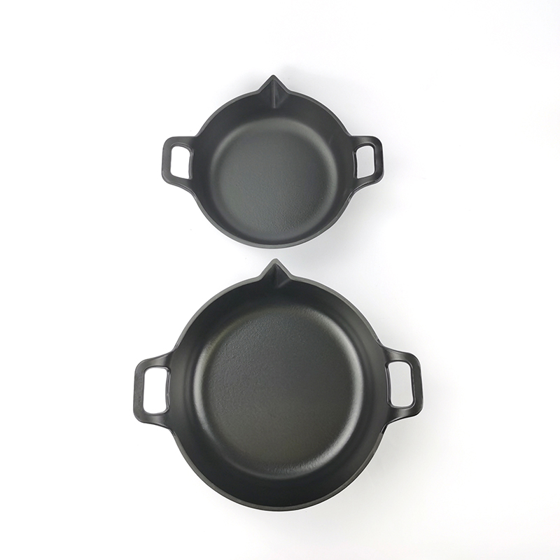 Cast Iron Deep Fry Pan / Frying Pan / Tempura Pot