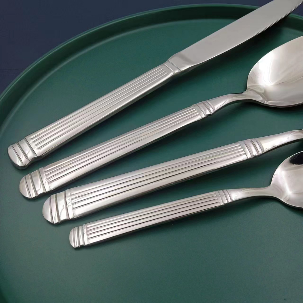 Stainless Steel Flatware Set for Hotels