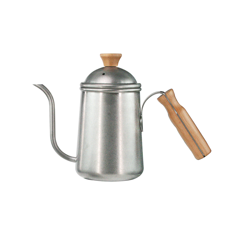 Stainless Steel Coffee Pot with Retro Color