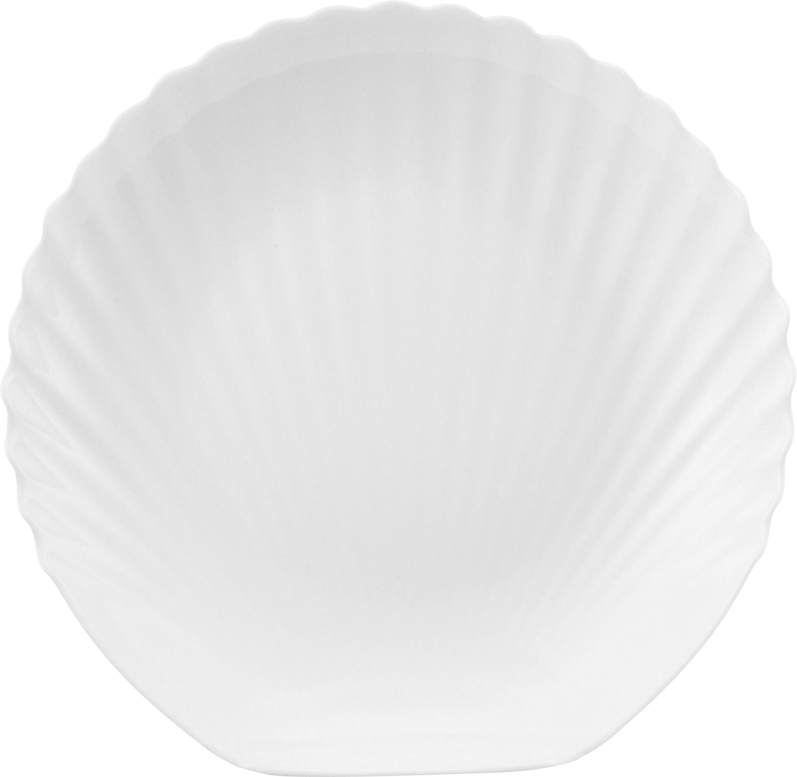 Opal Glass Plate Shell Series