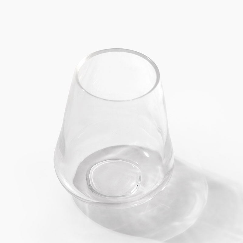 Silicone Transparent Cone Bottom Water Cup