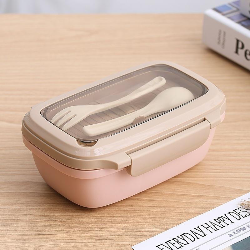 Microwave oven insulation heating grid lunch box