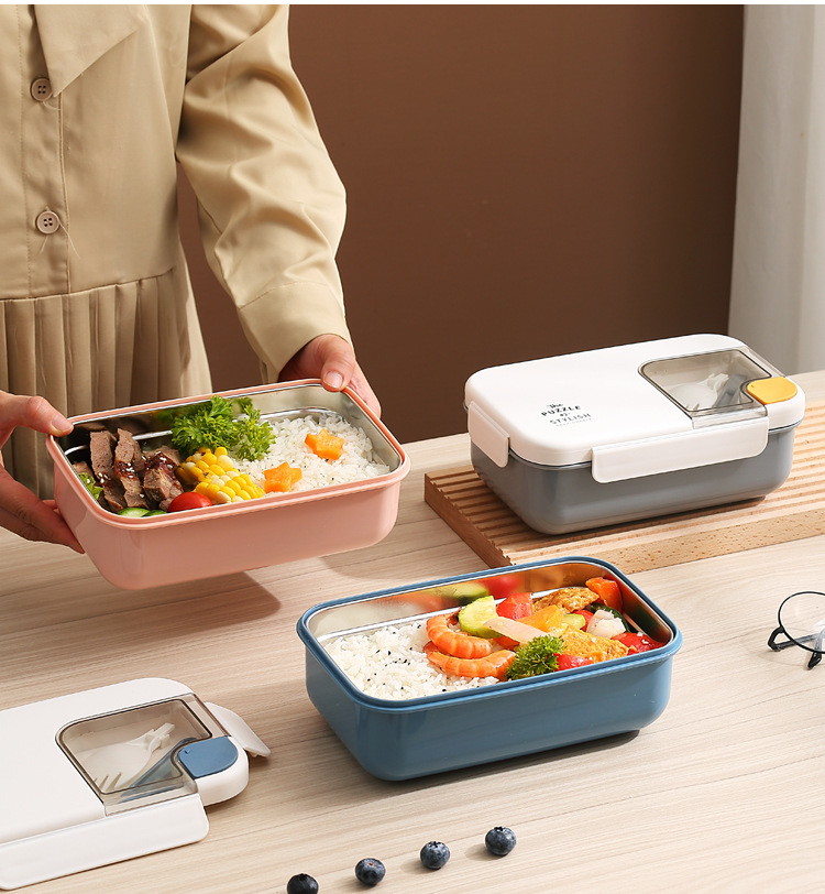 304 Stainless Steel Water-Filled Heating Lunch Box
