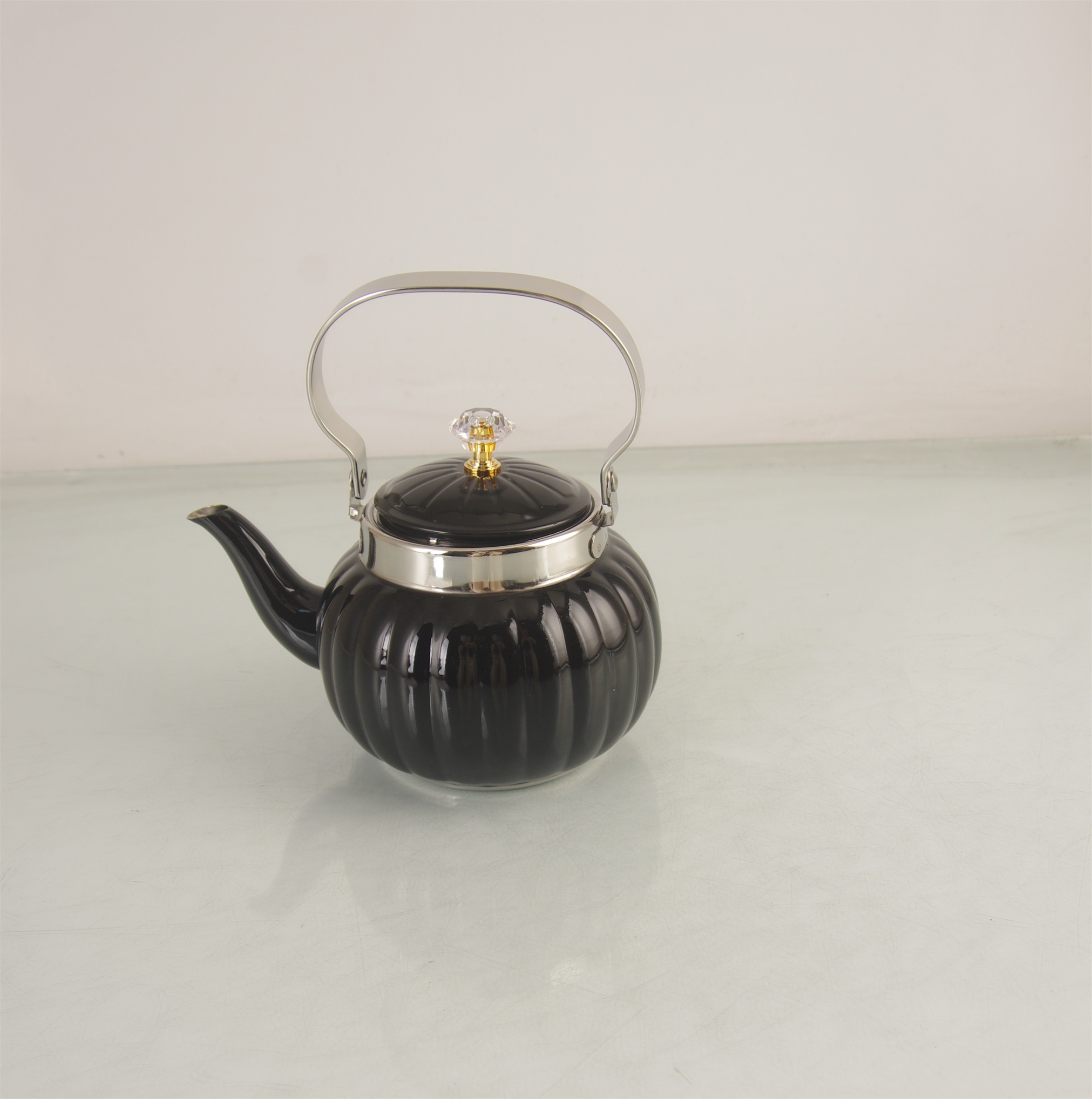 Stainless Steel Diamond Pattern Kettle