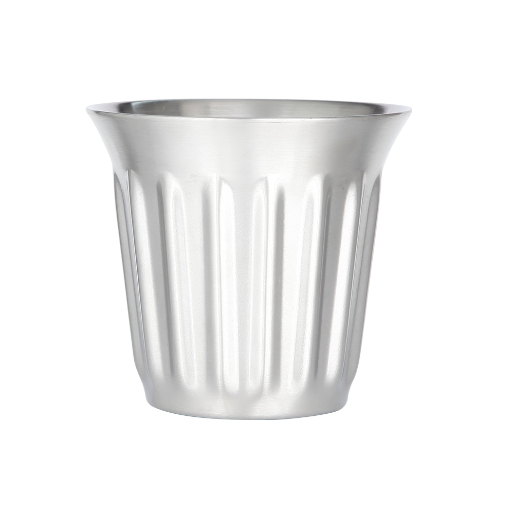 Stainless Steel Espresso Cup Set