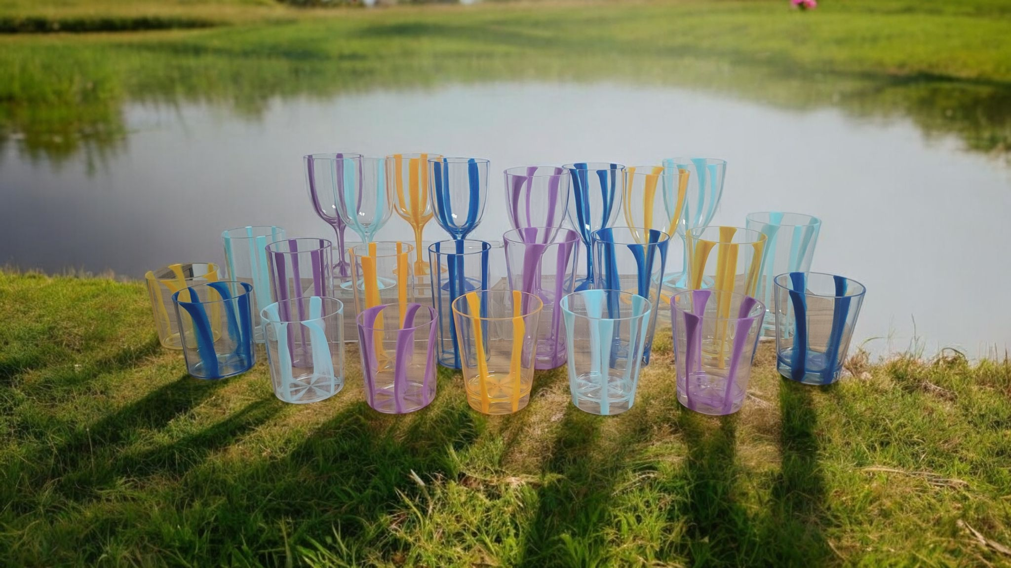 Plastic Hiball Glass