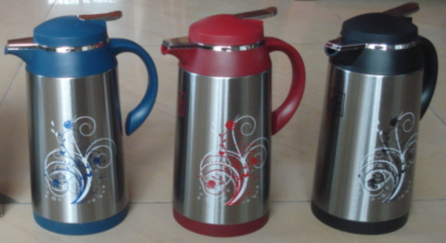 Vacuum Flask Stainless Steel with Glass Refill