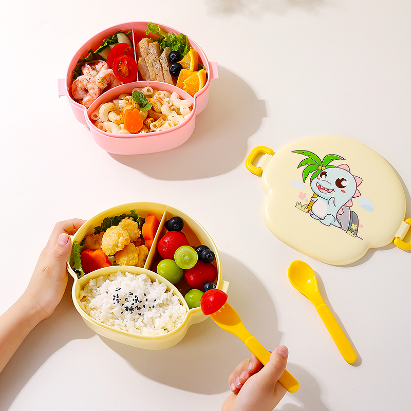 Mushroom divider lunch box