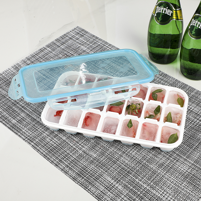 Customized Food Grade PP Plastic Ice Plate Silicone Ice Cube Mold