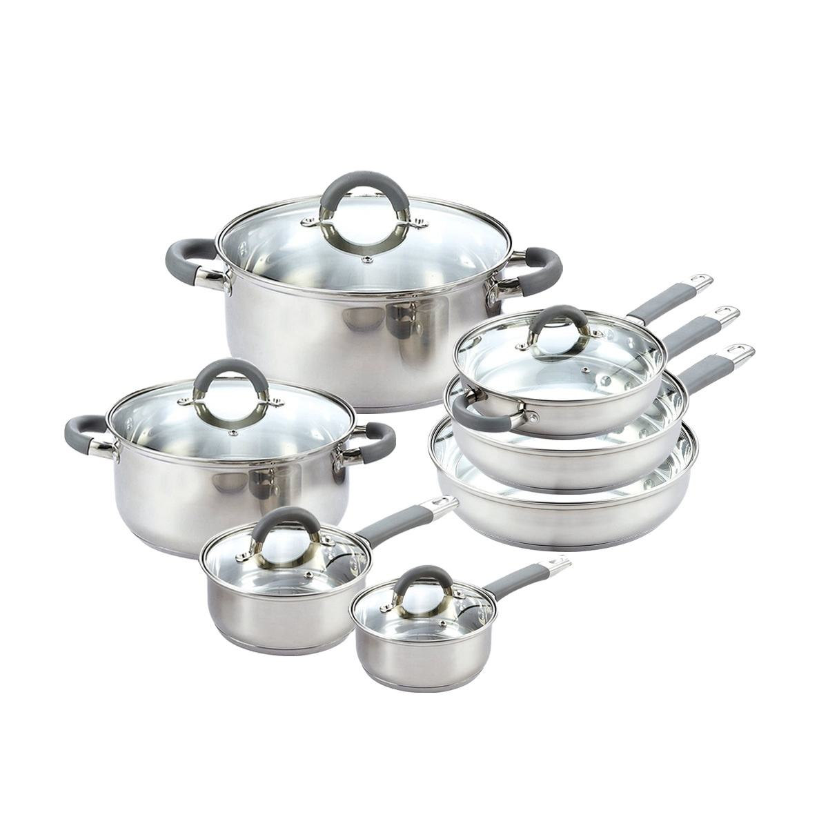 Heavy Duty Stainless Steel Cookware Set