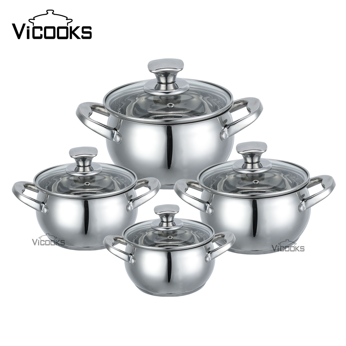 Stainless Steel Pot Set