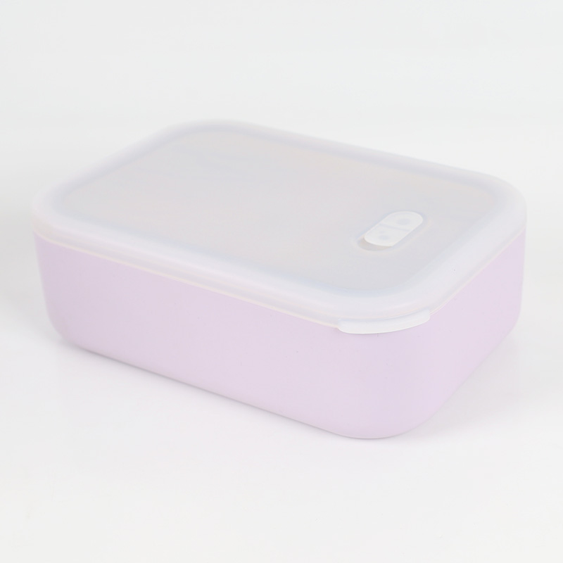 KASU LP203 900ml Silicone Divided Lunch Box with Lid and Air Valve