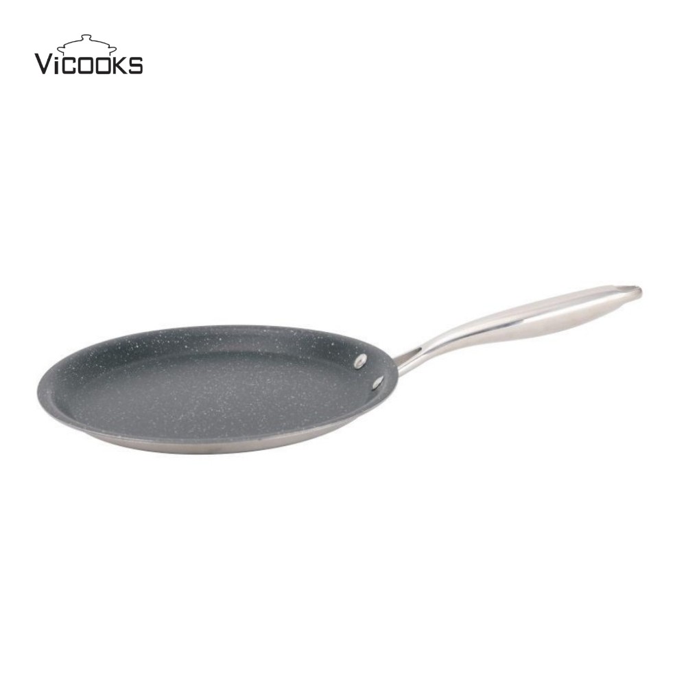 Triply Stainless Steel Nonstick Crepe Pan