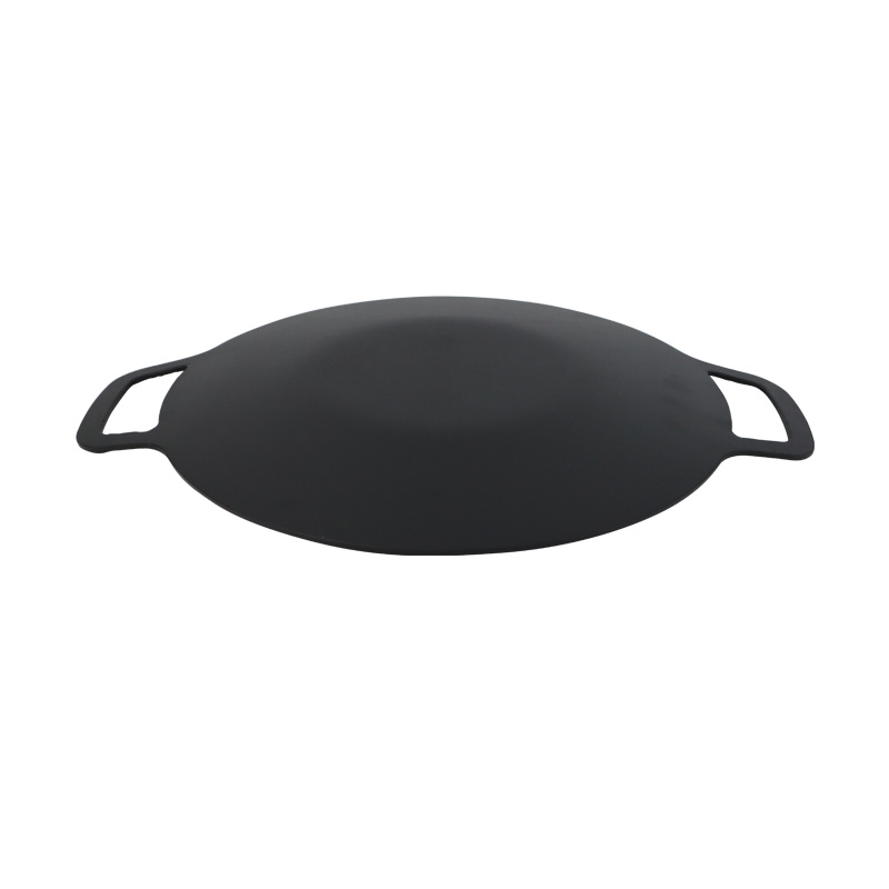 Non-stick Korean Carbon Steel Pizza Pan for BBQ Grilling