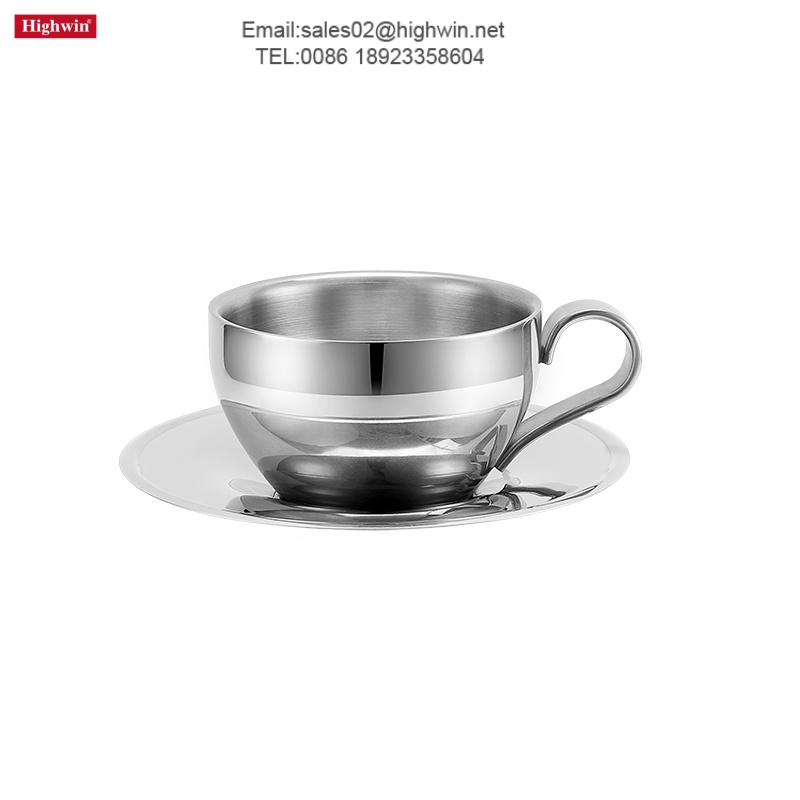 125ML Espresso Cups with Saucer and Spoon